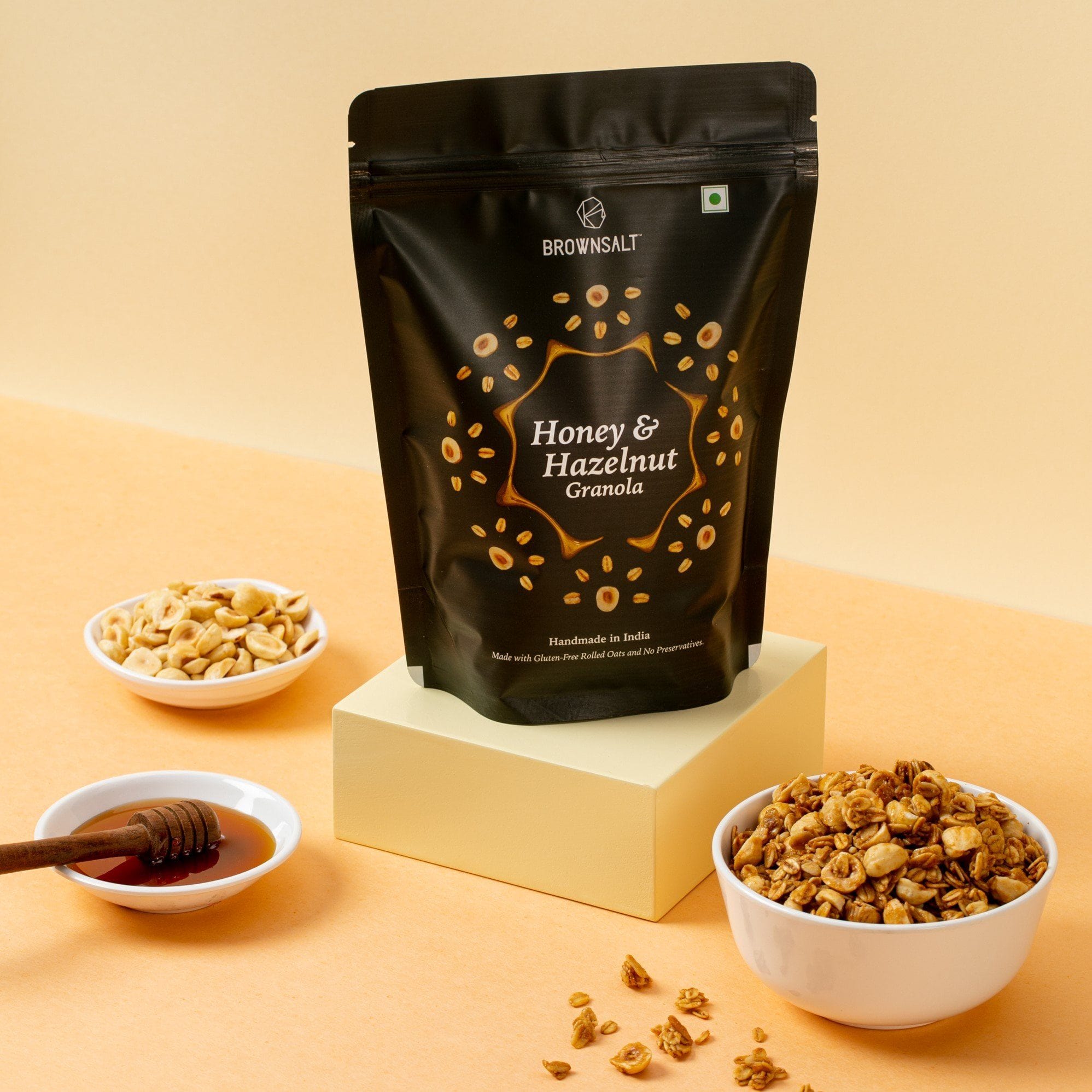 Honey and Hazelnut Granola Granola Brownsalt Bake